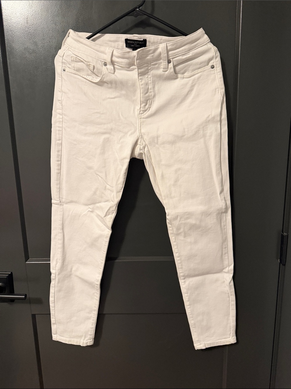 Banana Republic White Skinny Jeans - Women's